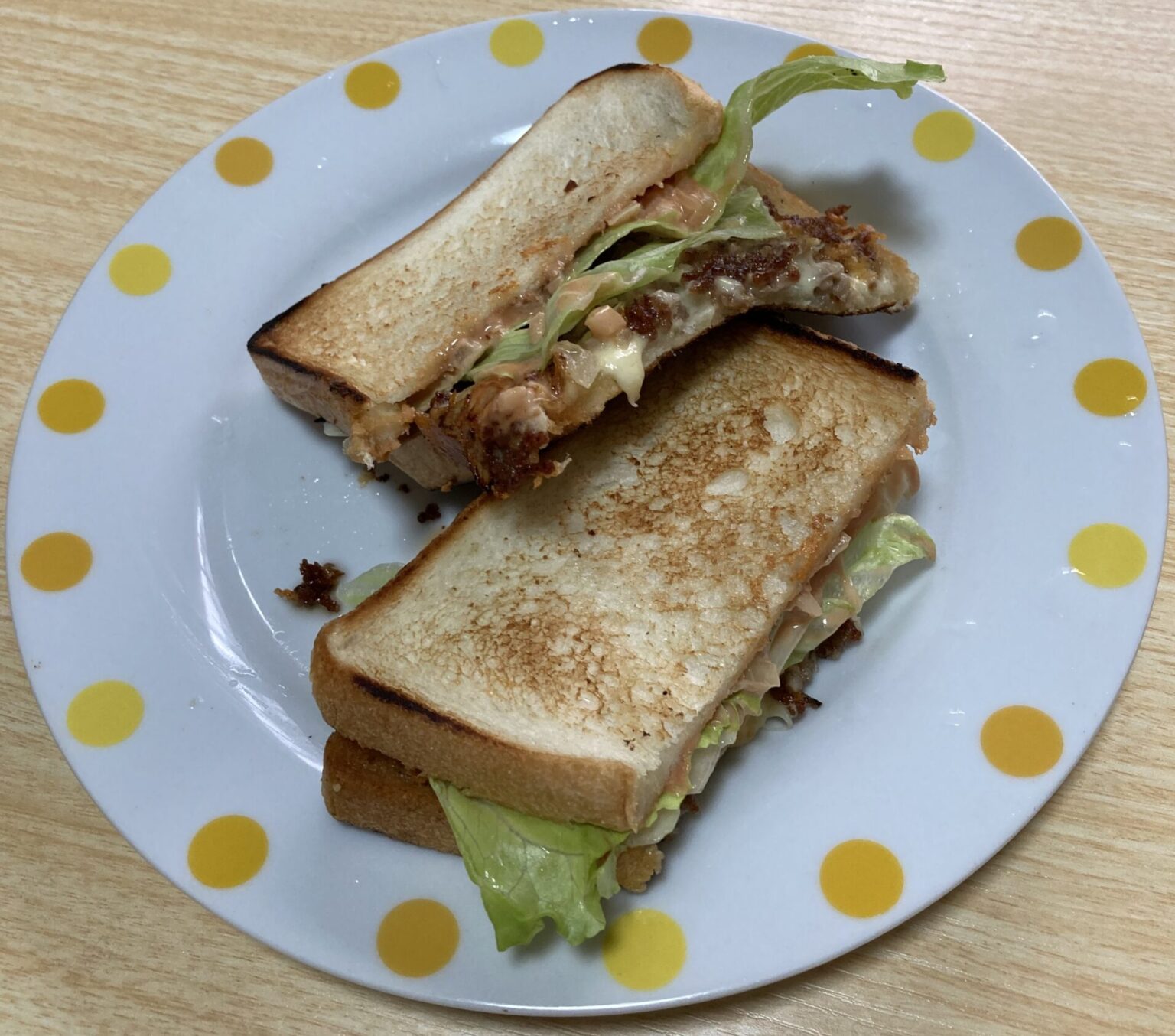 レタスバーガーパンバージョン画像