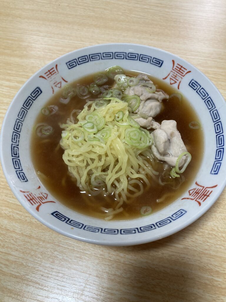 手作りチキン醤油ラーメン画像