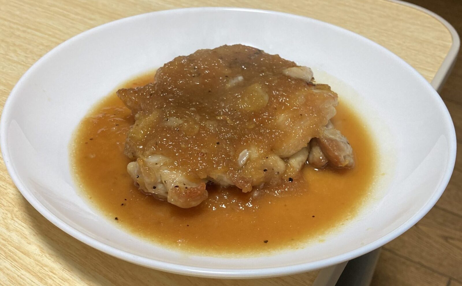 チキンオニオンステーキ画像