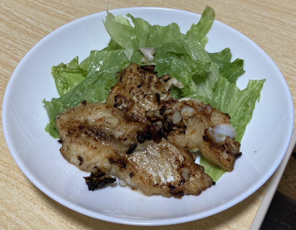 タラのガーリックバター焼き画像