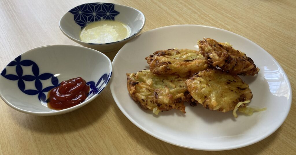 自作ハッシュドポテト画像